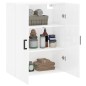 vidaXL Wandschrank Hochglanz-Weiß 69,5x34x90 cm vidaXL Wandschrank Hochglanz-Weiß 69,5x34x90 cm
