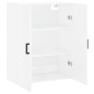 vidaXL Wandschrank Hochglanz-Weiß 69,5x34x90 cm vidaXL Wandschrank Hochglanz-Weiß 69,5x34x90 cm