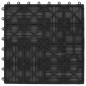 22 Stk. Terrassenfliesen 30 x 30 cm 2 qm WPC Grau 22 Stk. Terrassenfliesen 30 x 30 cm 2 qm WPC Grau