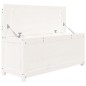 vidaXL Sitzbank Weiß 110x41x76,5 cm Massivholz Kiefer vidaXL Sitzbank Weiß 110x41x76,5 cm Massivholz Kiefer