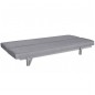 vidaXL Schlafsofa Hellgrau Polyester vidaXL Schlafsofa Hellgrau Polyester