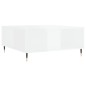 vidaXL Couchtisch Hochglanz-Weiß 80x80x36,5 cm Holzwerkstoff vidaXL Couchtisch Hochglanz-Weiß 80x80x36,5 cm Holzwerkstoff