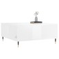 vidaXL Couchtisch Hochglanz-Weiß 80x80x36,5 cm Holzwerkstoff vidaXL Couchtisch Hochglanz-Weiß 80x80x36,5 cm Holzwerkstoff