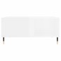 vidaXL Couchtisch Hochglanz-Weiß 80x80x36,5 cm Holzwerkstoff vidaXL Couchtisch Hochglanz-Weiß 80x80x36,5 cm Holzwerkstoff