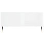 vidaXL Couchtisch Hochglanz-Weiß 80x80x36,5 cm Holzwerkstoff vidaXL Couchtisch Hochglanz-Weiß 80x80x36,5 cm Holzwerkstoff