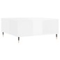 vidaXL Couchtisch Hochglanz-Weiß 80x80x36,5 cm Holzwerkstoff vidaXL Couchtisch Hochglanz-Weiß 80x80x36,5 cm Holzwerkstoff