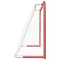 vidaXL Hockeytor mit Netz Rot & Weiß 153x60x118 cm Stahl & Polyester vidaXL Hockeytor mit Netz Rot & Weiß 153x60x118 cm Stahl & Polyester