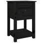 vidaXL Nachttische 2 Stk. Schwarz 40x35x61,5 cm Massivholz Kiefer vidaXL Nachttische 2 Stk. Schwarz 40x35x61,5 cm Massivholz Kiefer