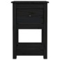 vidaXL Nachttische 2 Stk. Schwarz 40x35x61,5 cm Massivholz Kiefer vidaXL Nachttische 2 Stk. Schwarz 40x35x61,5 cm Massivholz Kiefer