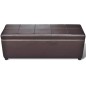Lange Aufbewahrungsbank Holz Brown Lange Aufbewahrungsbank Holz Brown