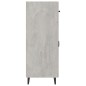 vidaXL Sideboard Betongrau 69,5x34x90 cm Holzwerkstoff vidaXL Sideboard Betongrau 69,5x34x90 cm Holzwerkstoff