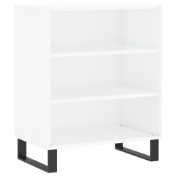 vidaXL Sideboard Hochglanz-Weiß 57x35x70 cm Holzwerkstoff