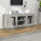 vidaXL TV-Schrank Betongrau 102x35x45 cm Holzwerkstoff vidaXL TV-Schrank Betongrau 102x35x45 cm Holzwerkstoff
