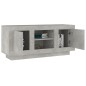 vidaXL TV-Schrank Betongrau 102x35x45 cm Holzwerkstoff vidaXL TV-Schrank Betongrau 102x35x45 cm Holzwerkstoff