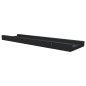 vidaXL Bilderleisten 2 Stk. Schwarz 40x9x3 cm MDF vidaXL Bilderleisten 2 Stk. Schwarz 40x9x3 cm MDF