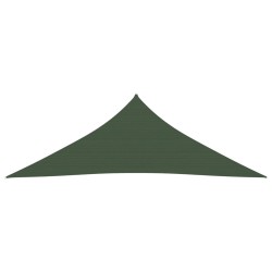 vidaXL Sonnensegel 160 g/m² Dunkelgrün 5x5x5 m HDPE