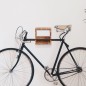 vidaXL Wand Fahrradträger 35x25x25 cm Akazie Massivholz vidaXL Wand Fahrradträger 35x25x25 cm Akazie Massivholz