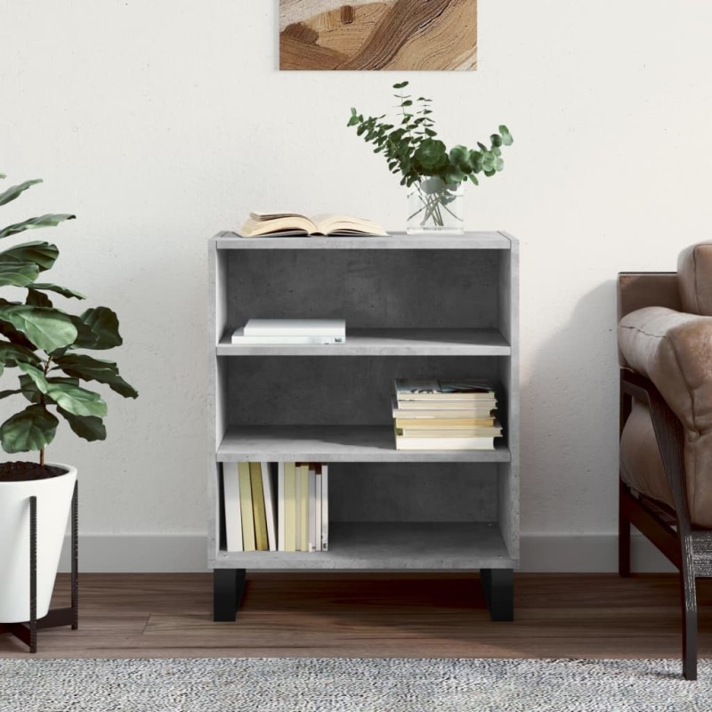 vidaXL Sideboard Betongrau 57x35x70 cm Holzwerkstoff vidaXL Sideboard Betongrau 57x35x70 cm Holzwerkstoff