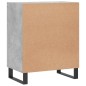 vidaXL Sideboard Betongrau 57x35x70 cm Holzwerkstoff vidaXL Sideboard Betongrau 57x35x70 cm Holzwerkstoff
