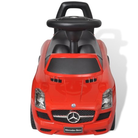 vidaXL Mercedes Benz Kinderauto Fußantrieb Rot