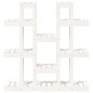 vidaXL Pflanzenständer Weiß 104,5x25x109,5 cm Massivholz Kiefer vidaXL Pflanzenständer Weiß 104,5x25x109,5 cm Massivholz Kiefer