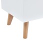 vidaXL Sideboard Weiß 160×40×70 cm MDF vidaXL Sideboard Weiß 160×40×70 cm MDF