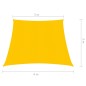 vidaXL Sonnensegel 160 g/m² Gelb 3/4x3 m HDPE vidaXL Sonnensegel 160 g/m² Gelb 3/4x3 m HDPE