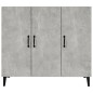vidaXL Sideboard Betongrau 90x34x80 cm Holzwerkstoff vidaXL Sideboard Betongrau 90x34x80 cm Holzwerkstoff