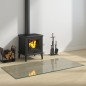 vidaXL Kaminofen Glasplatte Rechteckig 120x60 cm vidaXL Kaminofen Glasplatte Rechteckig 120x60 cm