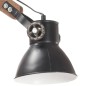 vidaXL Wandleuchte Industrie-Stil Schwarz Rund E27 vidaXL Wandleuchte Industrie-Stil Schwarz Rund E27