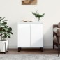 vidaXL Sideboard Hochglanz-Weiß 60x35x70 cm Holzwerkstoff vidaXL Sideboard Hochglanz-Weiß 60x35x70 cm Holzwerkstoff