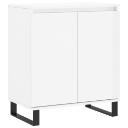 vidaXL Sideboard Hochglanz-Weiß 60x35x70 cm Holzwerkstoff