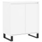 vidaXL Sideboard Hochglanz-Weiß 60x35x70 cm Holzwerkstoff vidaXL Sideboard Hochglanz-Weiß 60x35x70 cm Holzwerkstoff