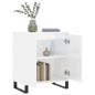 vidaXL Sideboard Hochglanz-Weiß 60x35x70 cm Holzwerkstoff vidaXL Sideboard Hochglanz-Weiß 60x35x70 cm Holzwerkstoff