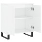 vidaXL Sideboard Hochglanz-Weiß 60x35x70 cm Holzwerkstoff vidaXL Sideboard Hochglanz-Weiß 60x35x70 cm Holzwerkstoff