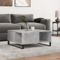vidaXL Couchtisch Betongrau 80x80x36,5 cm Holzwerkstoff vidaXL Couchtisch Betongrau 80x80x36,5 cm Holzwerkstoff