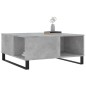 vidaXL Couchtisch Betongrau 80x80x36,5 cm Holzwerkstoff vidaXL Couchtisch Betongrau 80x80x36,5 cm Holzwerkstoff