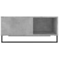 vidaXL Couchtisch Betongrau 80x80x36,5 cm Holzwerkstoff vidaXL Couchtisch Betongrau 80x80x36,5 cm Holzwerkstoff