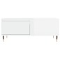 vidaXL Couchtisch Hochglanz-Weiß 90x50x36,5 cm Holzwerkstoff vidaXL Couchtisch Hochglanz-Weiß 90x50x36,5 cm Holzwerkstoff