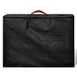 vidaXL Massagetisch mit Aluminiumrahmen Klappbar 2 Zonen Rot vidaXL Massagetisch mit Aluminiumrahmen Klappbar 2 Zonen Rot