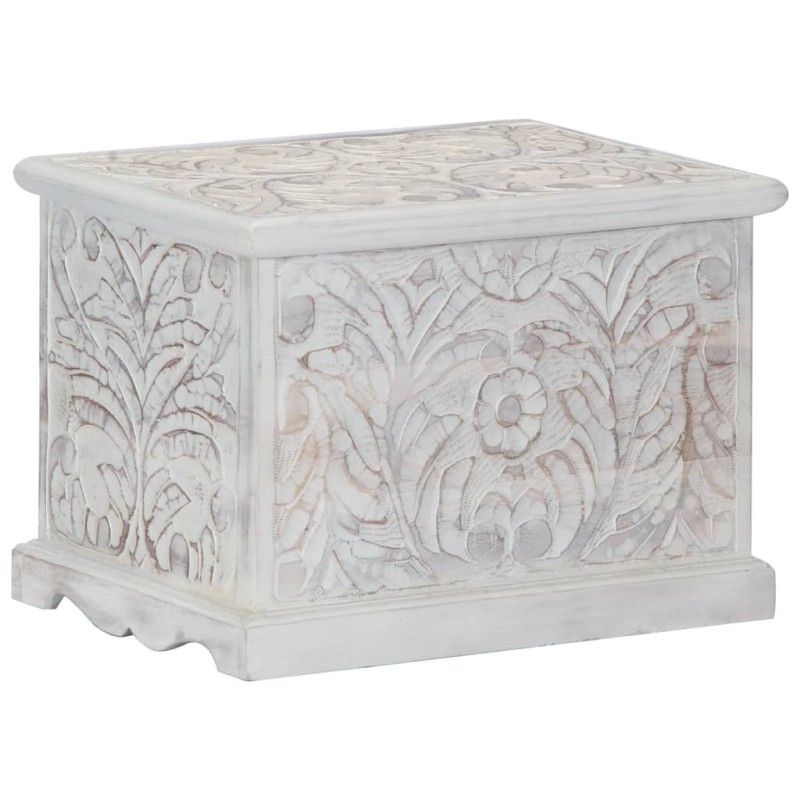 vidaXL Aufbewahrungstruhe 58 x 40 x 40 cm Massivholz Akazie vidaXL Aufbewahrungstruhe 58 x 40 x 40 cm Massivholz Akazie