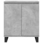vidaXL Sideboard Betongrau 60x35x70 cm Holzwerkstoff vidaXL Sideboard Betongrau 60x35x70 cm Holzwerkstoff