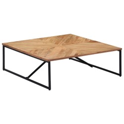 vidaXL Couchtisch 110 x 110 x 36 cm Massivholz Akazie