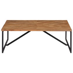 vidaXL Couchtisch 110 x 110 x 36 cm Massivholz Akazie