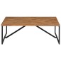 vidaXL Couchtisch 110 x 110 x 36 cm Massivholz Akazie vidaXL Couchtisch 110 x 110 x 36 cm Massivholz Akazie