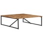 vidaXL Couchtisch 110 x 110 x 36 cm Massivholz Akazie vidaXL Couchtisch 110 x 110 x 36 cm Massivholz Akazie