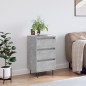 vidaXL Sideboard Betongrau 40x35x70 cm Holzwerkstoff vidaXL Sideboard Betongrau 40x35x70 cm Holzwerkstoff
