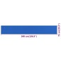 vidaXL Balkon-Sichtschutz Blau 75x500 cm HDPE vidaXL Balkon-Sichtschutz Blau 75x500 cm HDPE