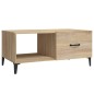 vidaXL Couchtisch Sonoma-Eiche 90x50x40 cm Holzwerkstoff vidaXL Couchtisch Sonoma-Eiche 90x50x40 cm Holzwerkstoff