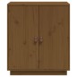 vidaXL Sideboard Honigbraun 65,5x40x75 cm Massivholz Kiefer vidaXL Sideboard Honigbraun 65,5x40x75 cm Massivholz Kiefer